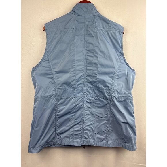 Women’s Zenergy by Chico’s 2XL Light Blue Sleeveless Winter Vest - Picture 3 of 4